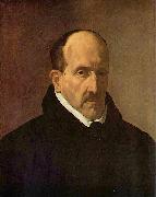Diego Velazquez Portrat des Dichters Luis de Gongora y Argote oil painting on canvas